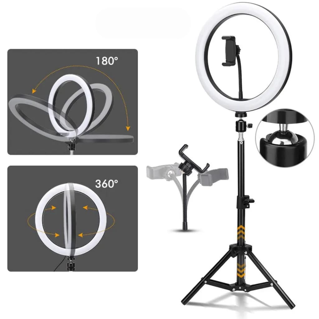Tripé 2 Metros Universal Telescópico Para Câmera Celular Ring Light