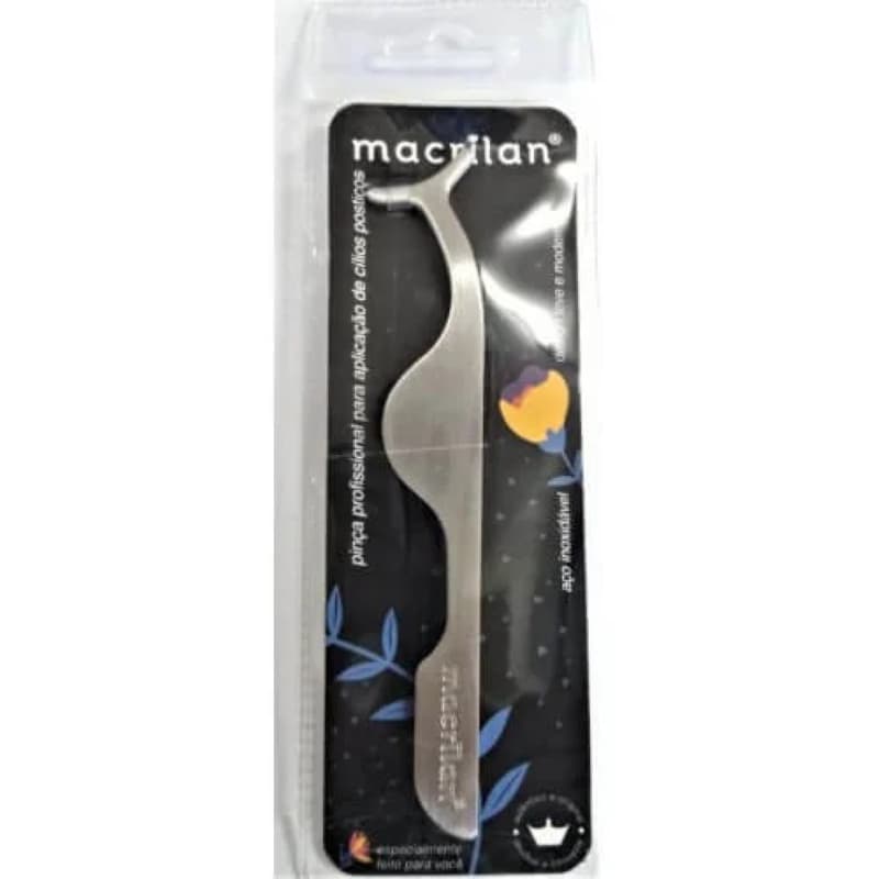 Pinça Para Aplicação de Cílios Postiços - Macrilan