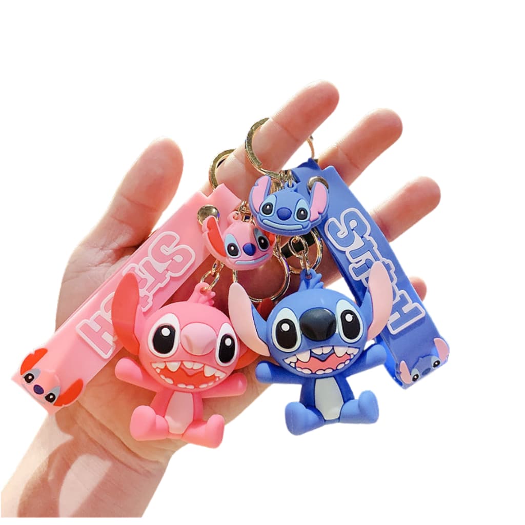 Chaveiro Infantil Stitch Menino Menina 3D Personagem Disney
