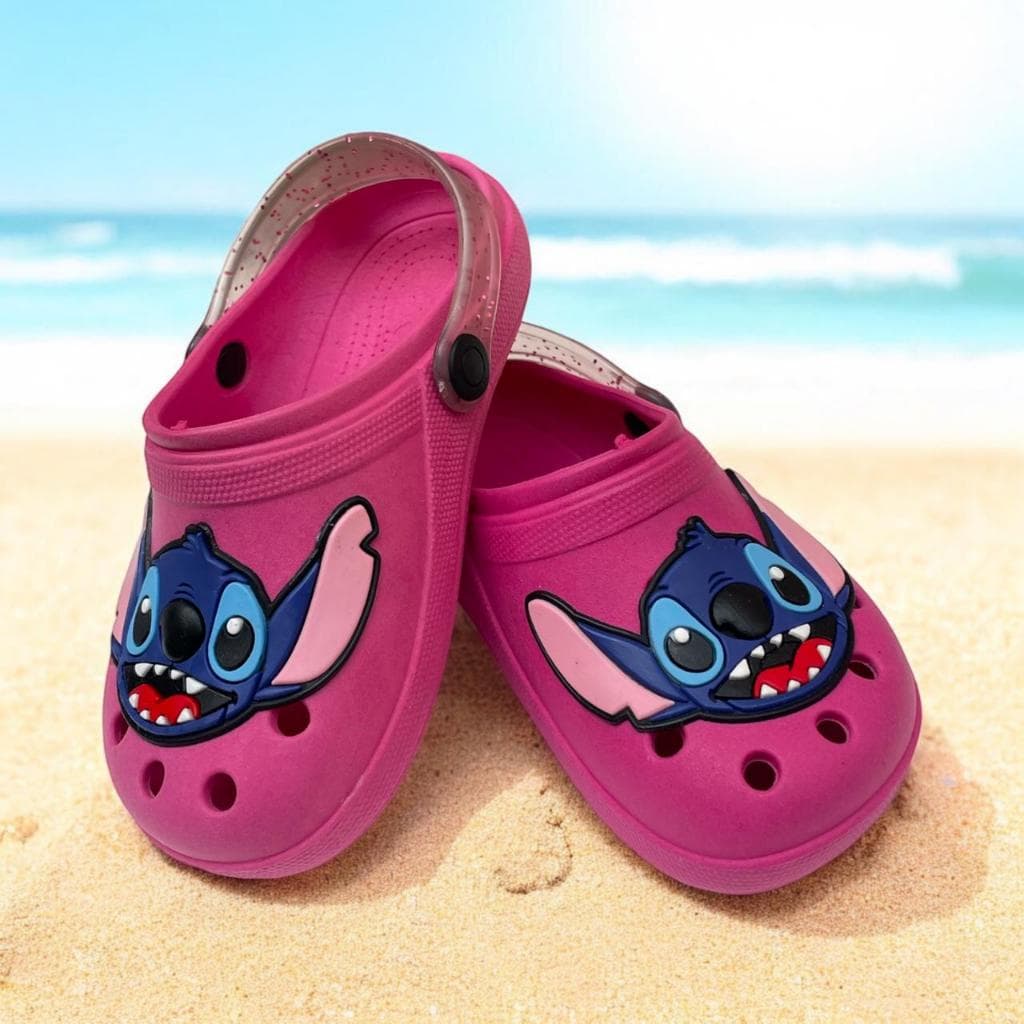 Sandália Babuche Stitch Infantil Menina Maitê Love Shoes 19 Ao 32