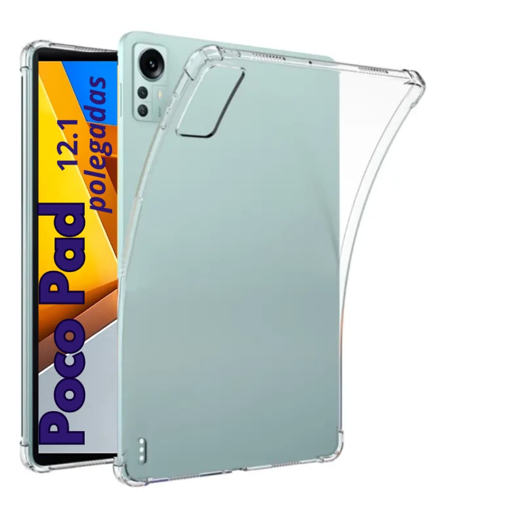 Capa Transparente para Tablet Poco Pad 12.1 polegadas