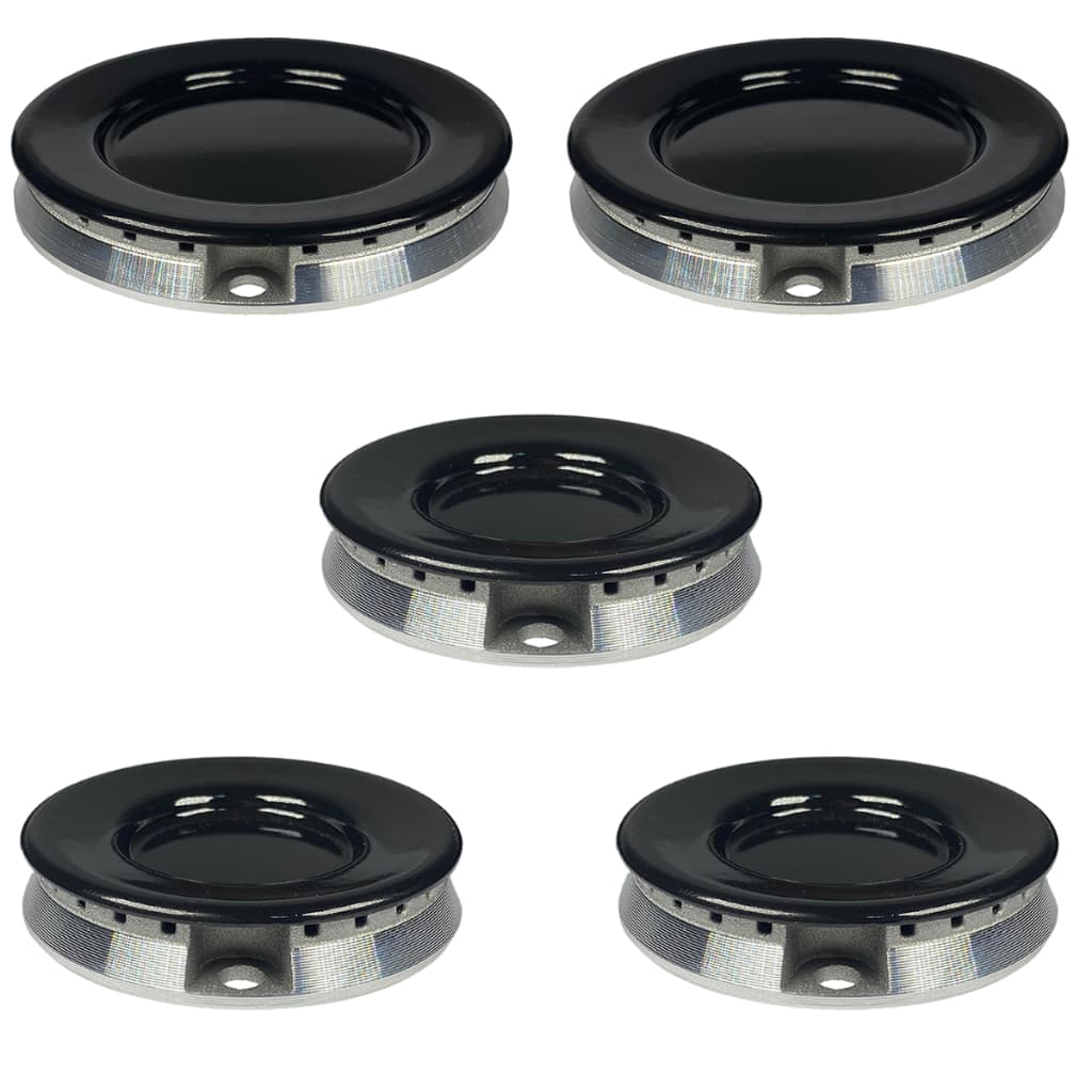 Kit Completo Cooktop 5 Bocas Itatiaia Essencial e Electra Queimadores com Espalhadores Original