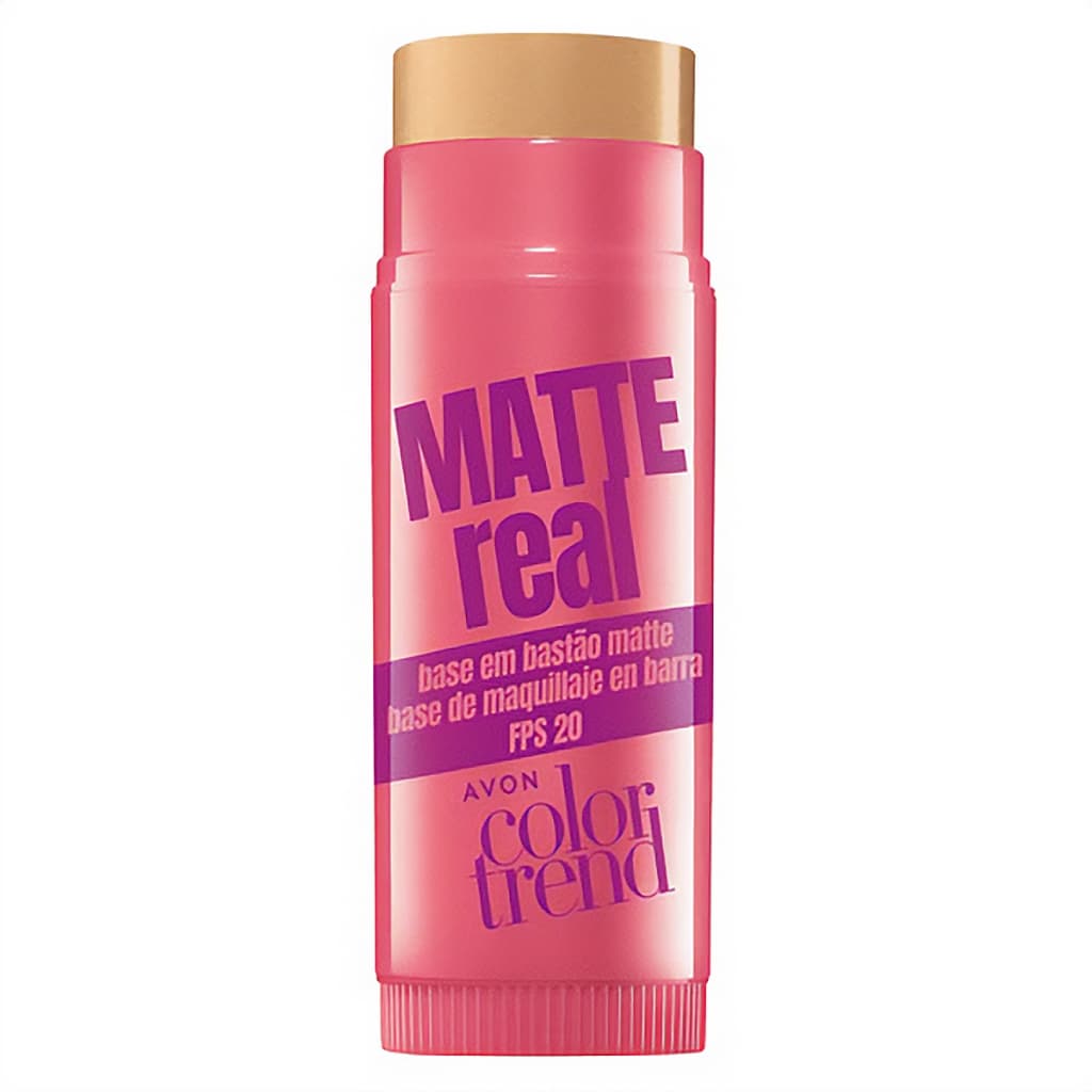 Avon base bastao matte real FPS20 (escolha a cor) 6,5g