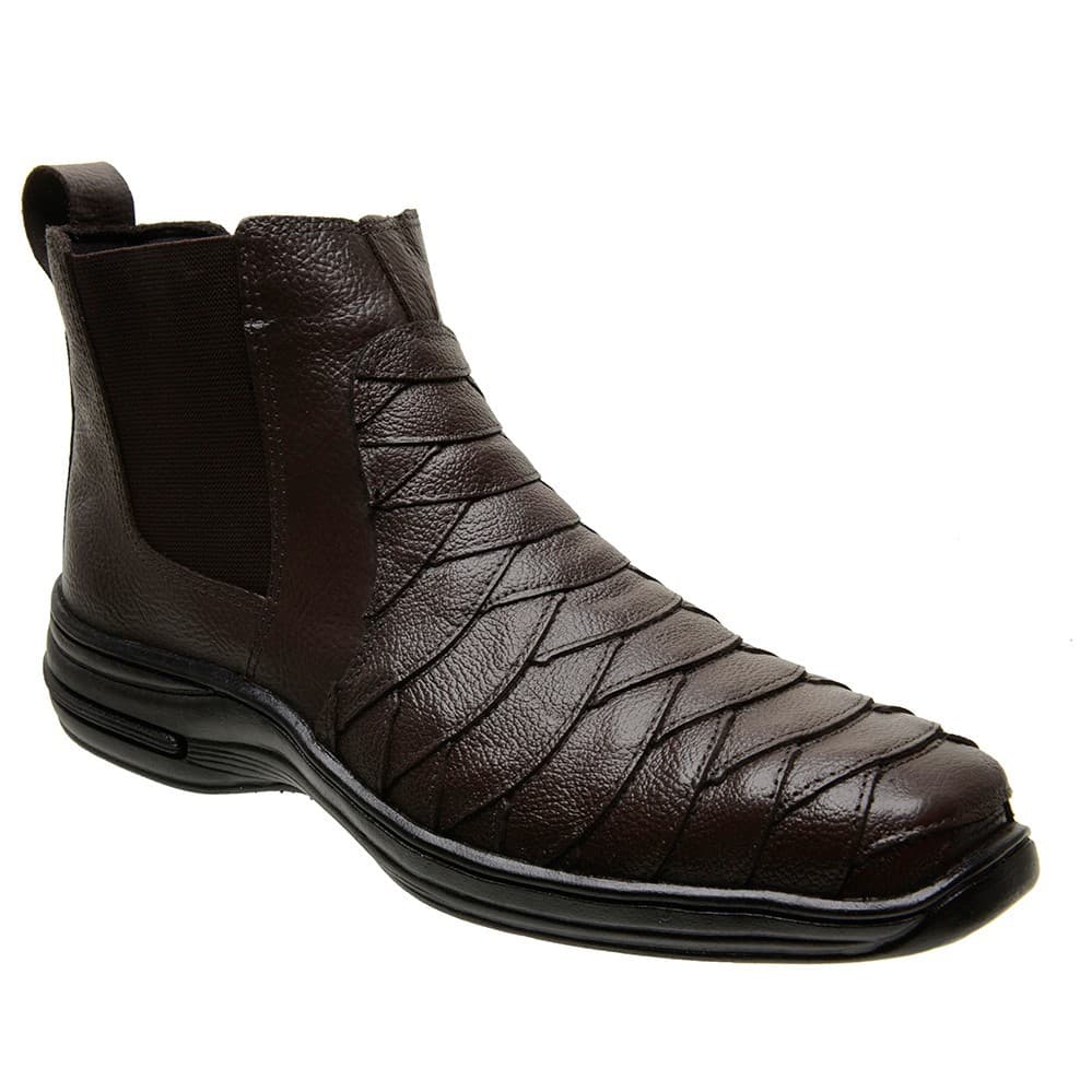 Botina Confort Masculina Escamada San Lorenzo