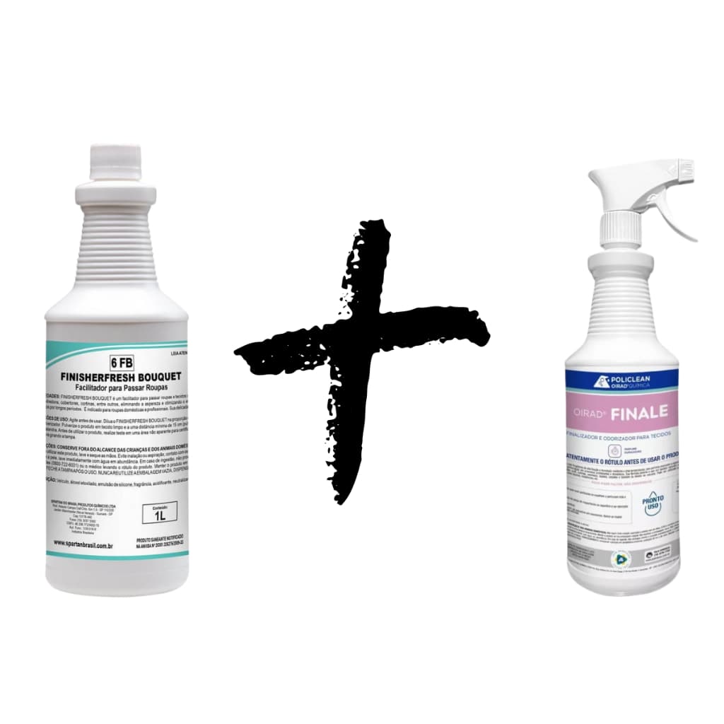 Kit Fragrâncias da Casa Finisherfresh BOUQUET 1 Litro e FINALE 1 Litro