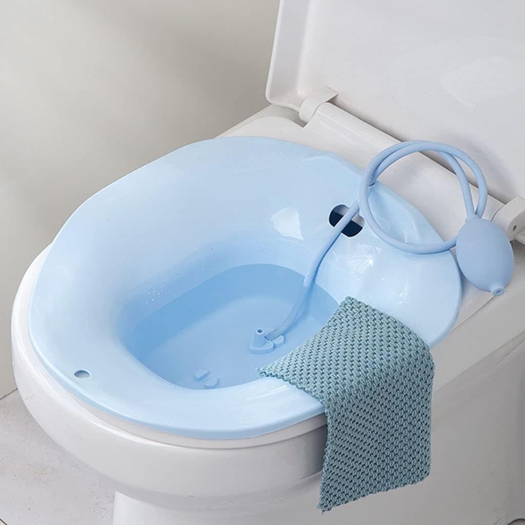 Bacia De Banho Sitz Para Banheiro Sanitário Banheira De Bidé Anti-Fluxo Universal  Reutilizável
