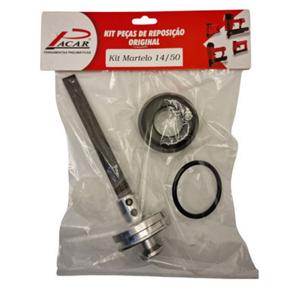 Kit martelo 4 peças grampeador 1450 Pacar 2899