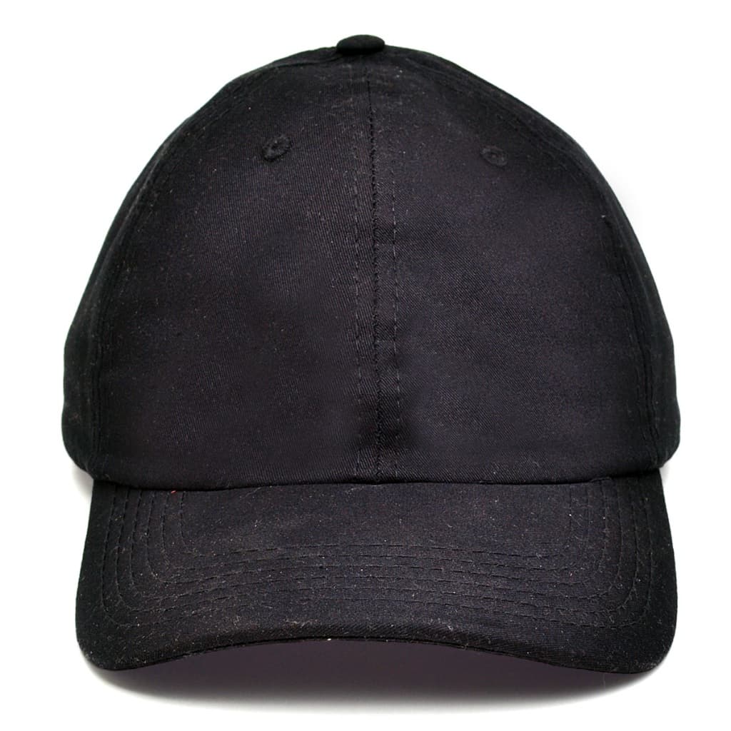 Boné Aba Curva Liso Preto e Branco Estilo e Conforto