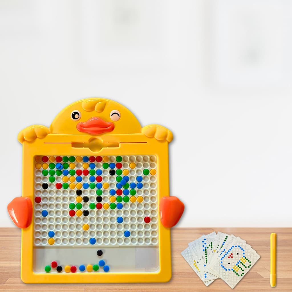 Lousa Mágica Lousa Magnética Interativa Pato Com Desenhos Educativo