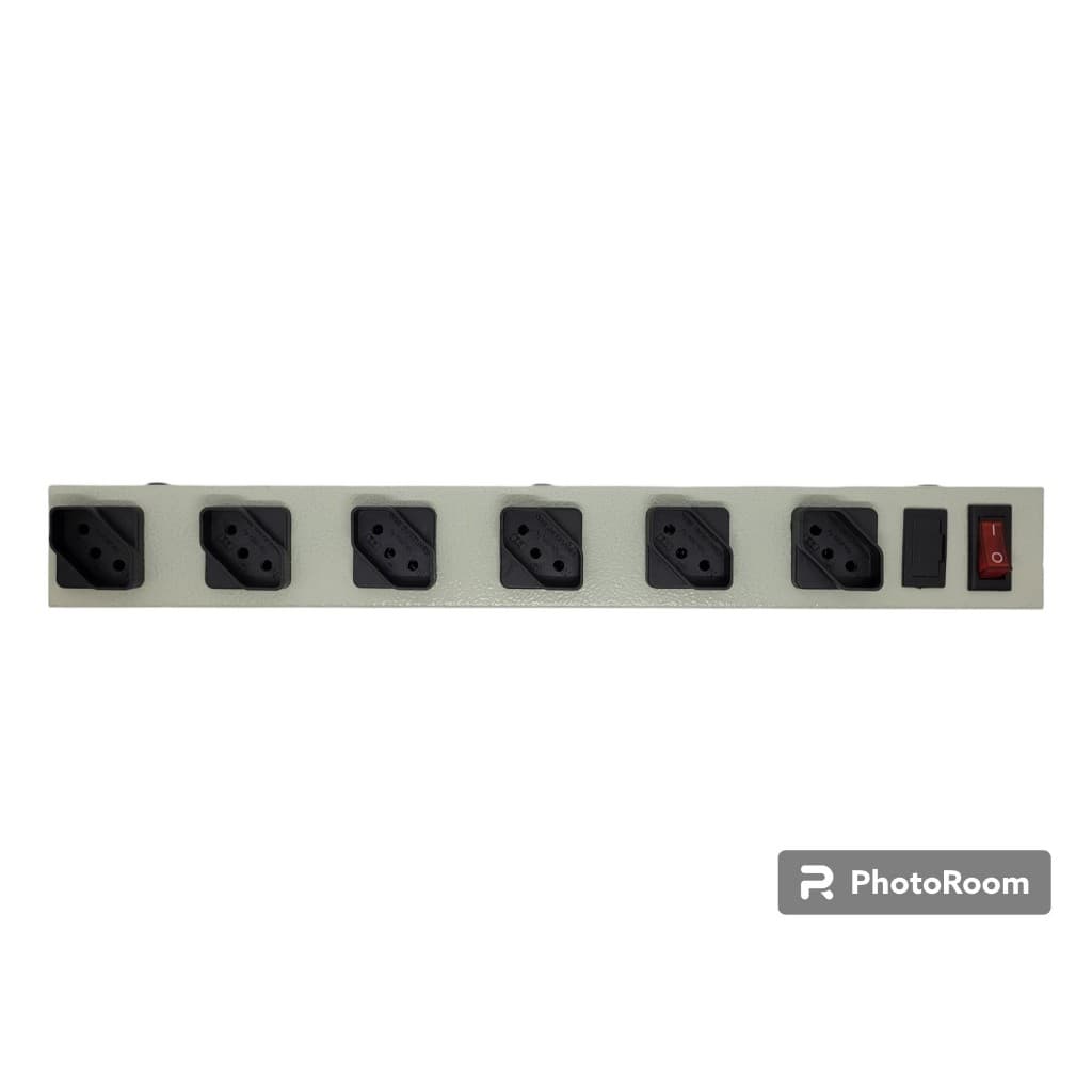 Filtro De Linha Metal Com 6 Tomadas Kitec