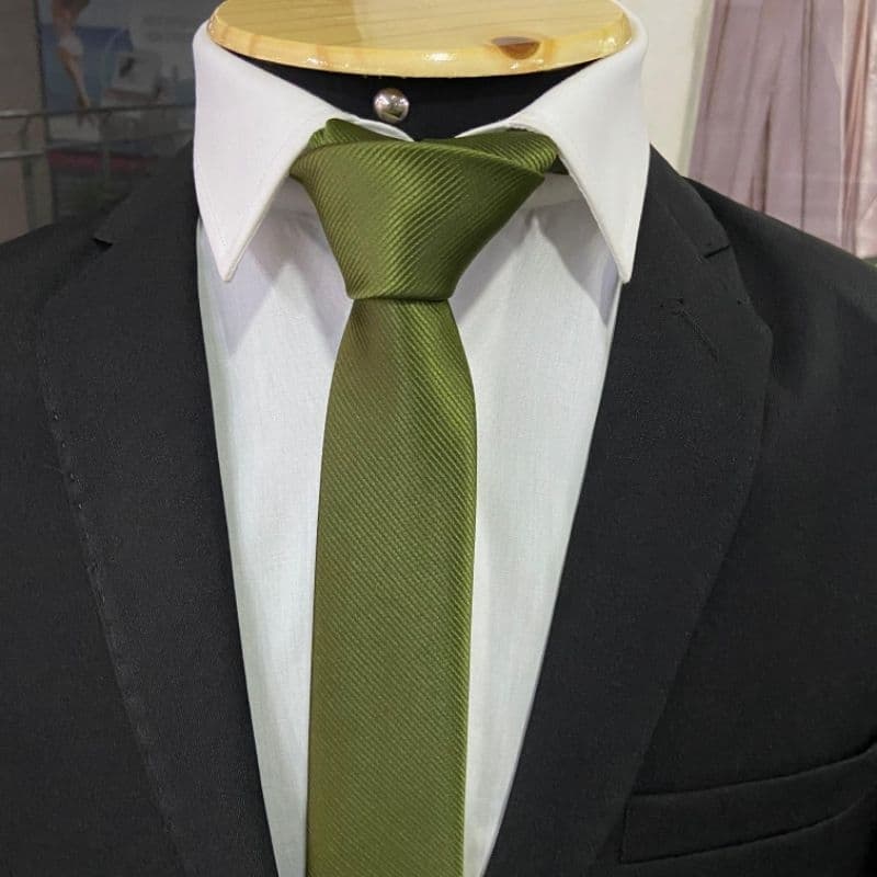 Gravata Premium Verde Oliva