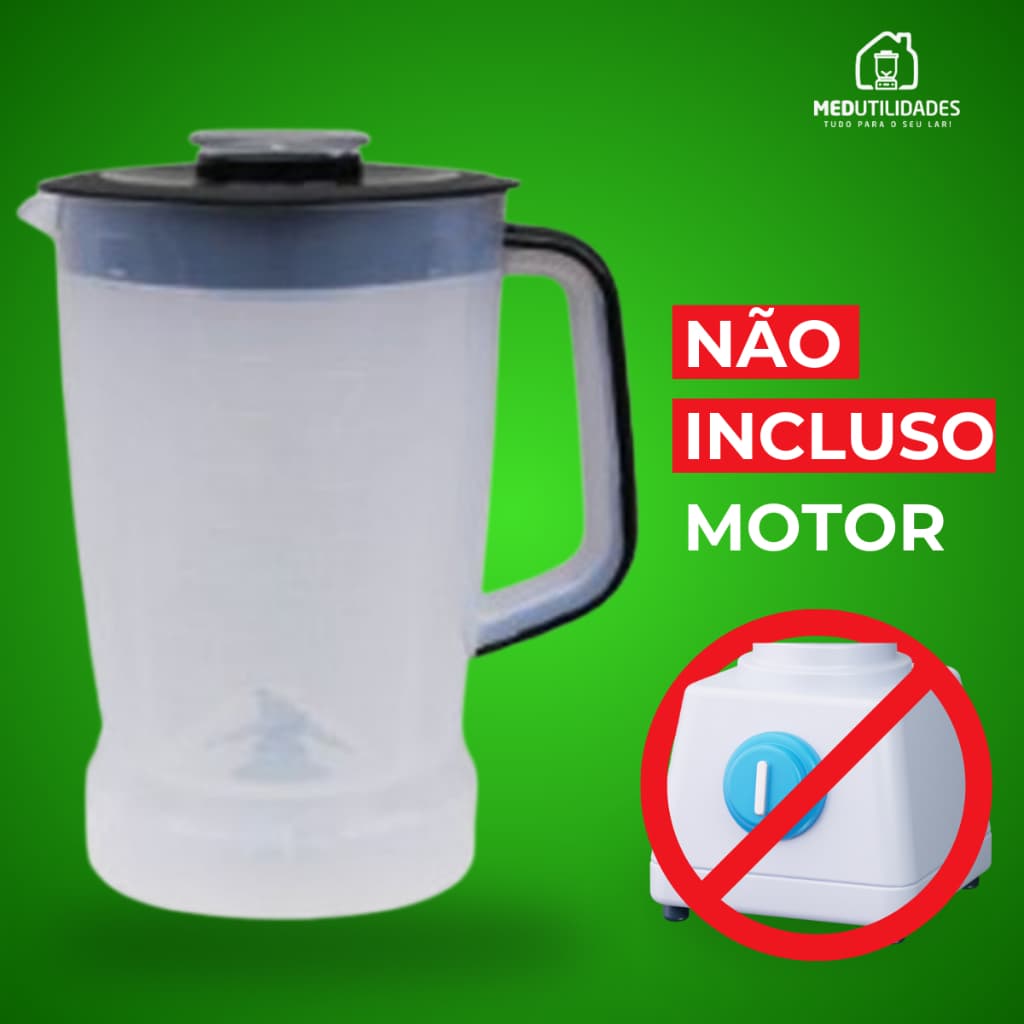 Copo de Liquidificador serve para Mallory Taurus Translúcido