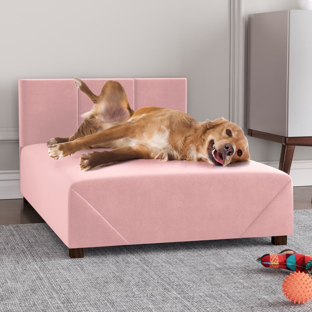 Cama Box Pet D28 Suede 80 e 60cm