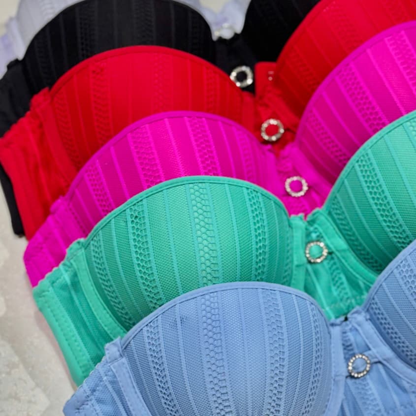 Conjunto Zed Gringas Raquelys Liso, Efeito Silicone, Confortável, Cores Variadas