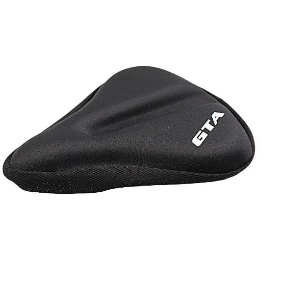 Capa de Selim de GEL Larga Para Selim de Bicicleta Preta GTA Confort