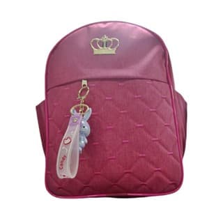 Mochila Infantil Menino e Menina Prática para Nenê Recém Nascido Creche Escolinha Detalhe em Metalasse