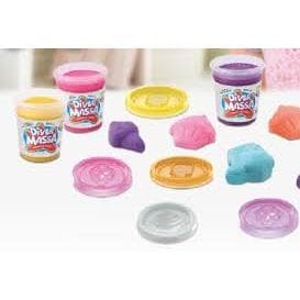 Potes Massinha De Modelar Com Glitter Diver Massa Brinquedo Criativo Infantil