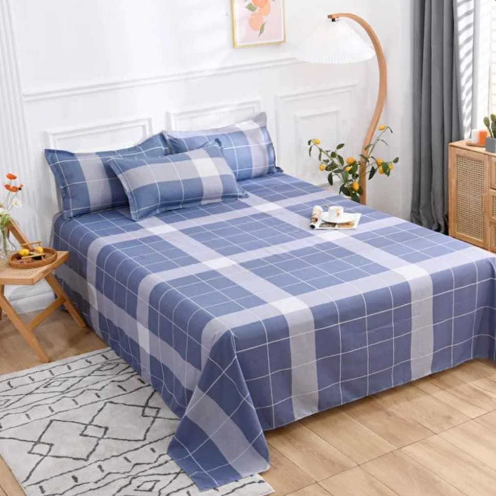 Jogo de Cama 3 peças Lençol Casal Sem Elástico Micropercal Ultra Macio Virol Estampado