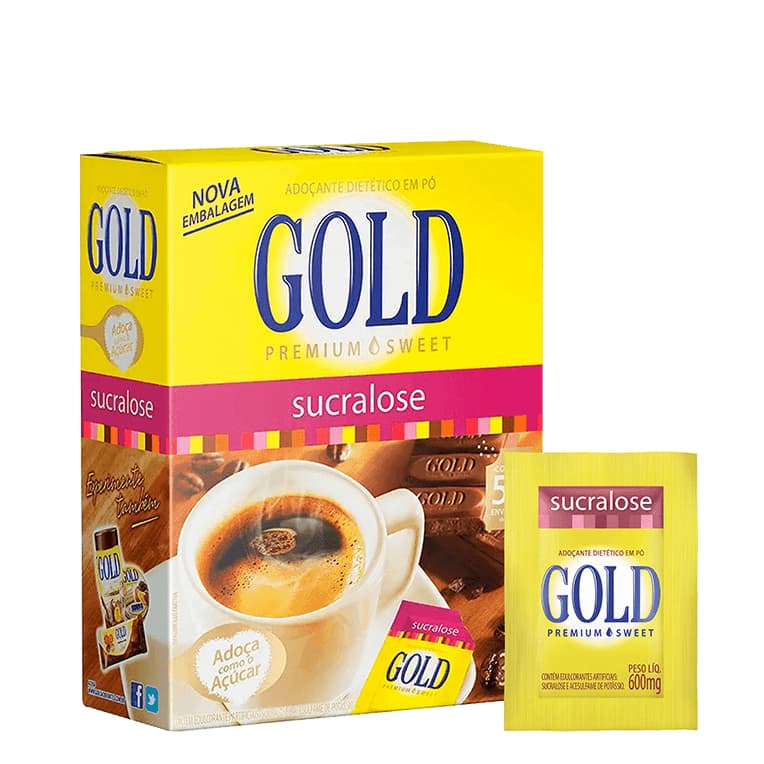 Adoçante em Pó Sucralose Gold 30G