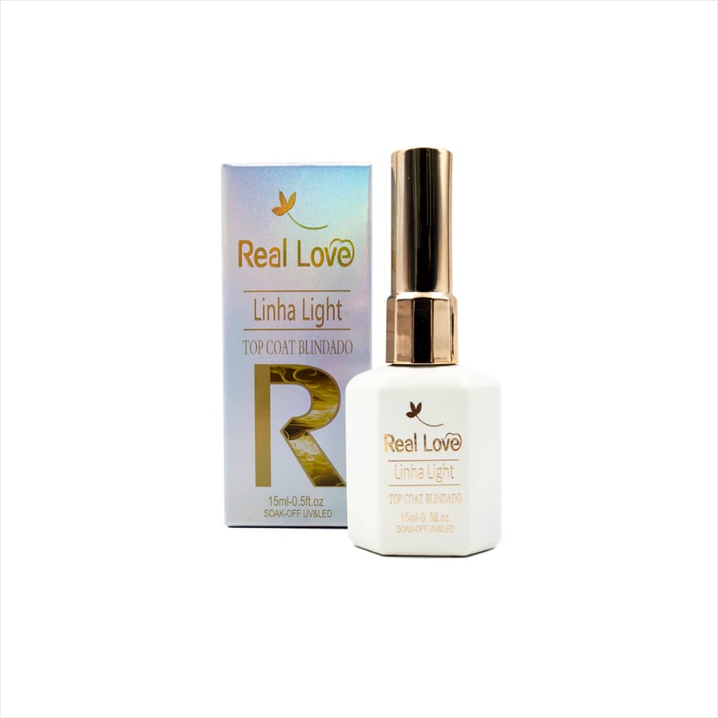 Top Coat Blindado Real Love Finalizador Unhas Gel