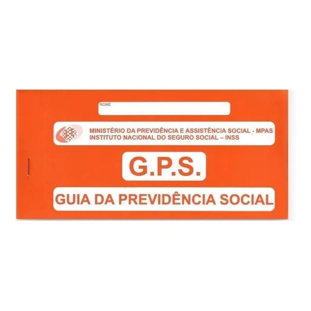 3 - Blocos Carnê Gps Inss Guia Previdência Social 12 Fls 2 Vias Tamoio