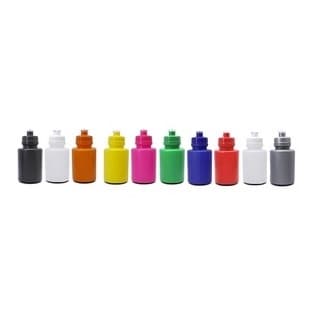 Kit 10 Garrafa de água squeeze 300ml garrafinha de plástico infantil