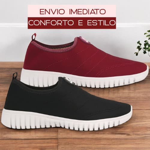 Kit 2 Tênis Meia Modelo Feminino No Pé Clássico Modinha Envio Imediato Promoção