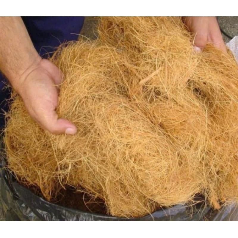 25 LITROS DE FIBRA DE COCO PARA ORQUÍDEAS, KOQUEDAMA E SUBSTRATO. LAVADA
