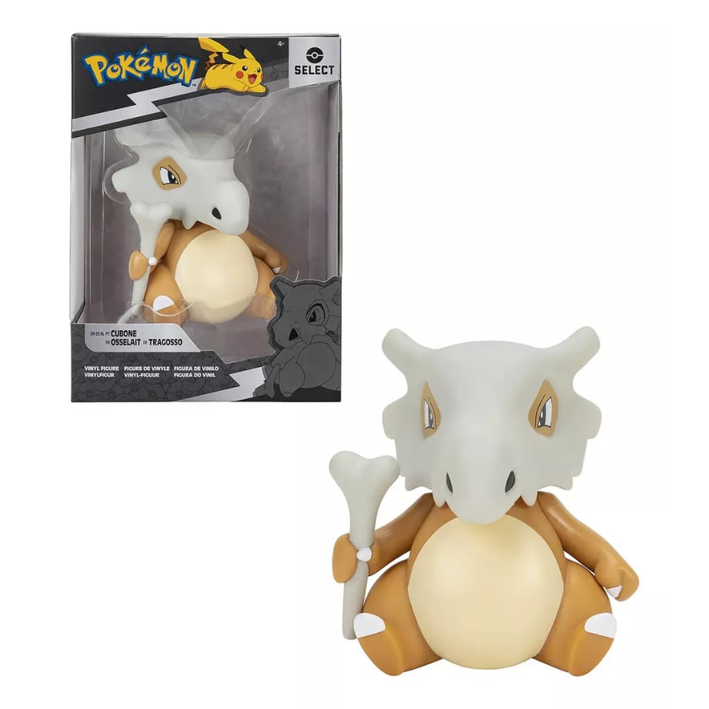 Boneco Pokémon Select Cubone Figura de Vinil 10cm - Sunny