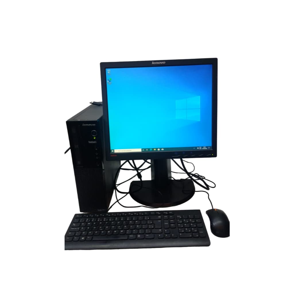Computador Lenovo M92P CORE I5-3ª 4GB DDR3 HD 500GB + Monitor 19 + Teclado E mouse