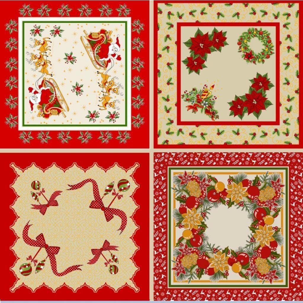 KIT COM 10 TOALHAS DE CHA NATAL P.A.
