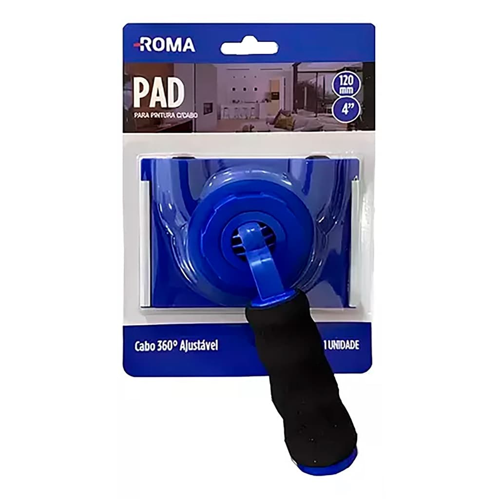 Pad Recorte Pintura De Cantos Paredes Acabamento 360° Roma