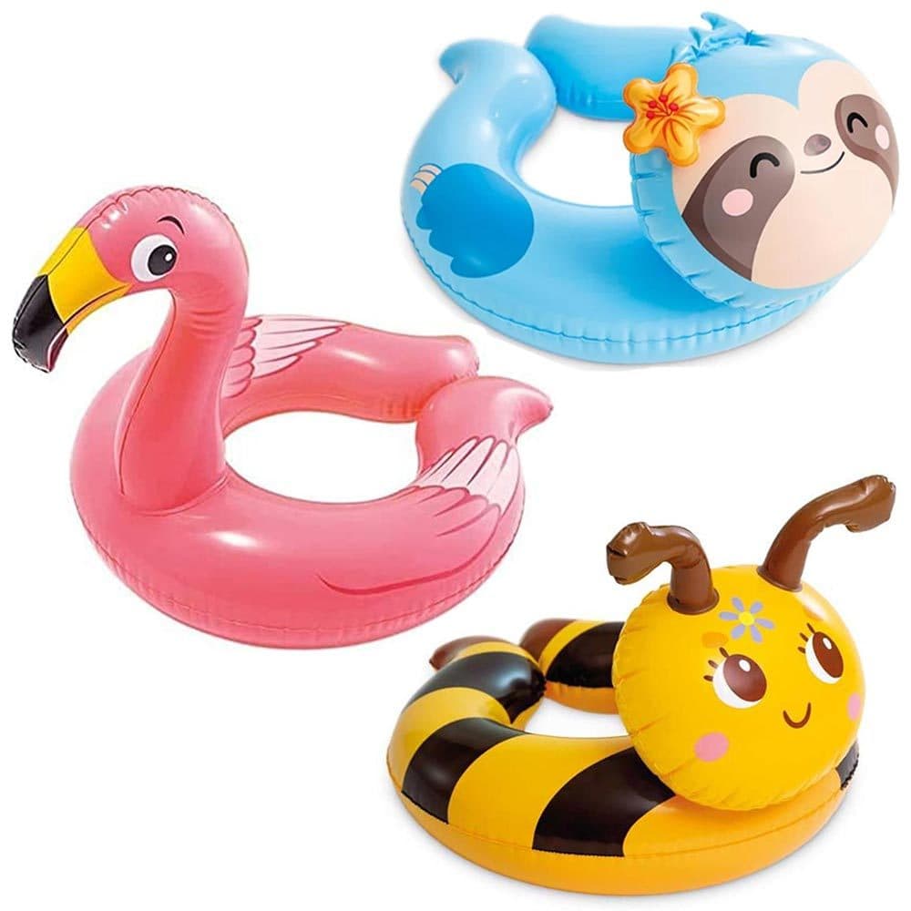 Boia Inflável Infantil Animaizinhos Zoo Média Diversão Intex
