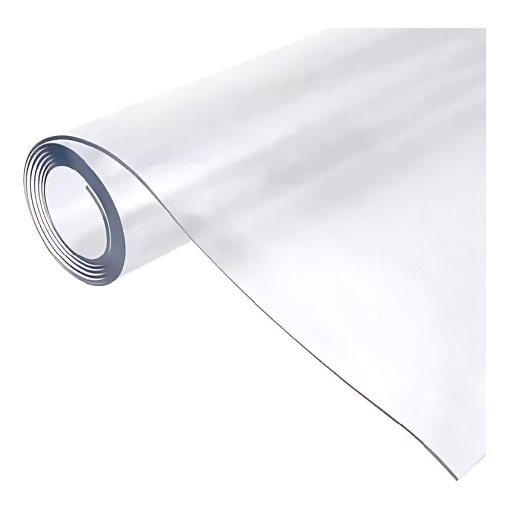 Plástico Transparente Cristal 0,40 2,20m x 1,40m Toalha De Mesa Impermeável Protetor Lona Toldo
