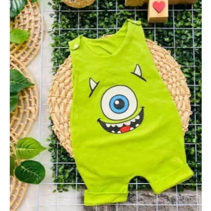 Macacão curto Macacão Longo Make Sulivan Jardineira infantil Mike, Monstros s.a Body Bori bory Maker Monstros sa