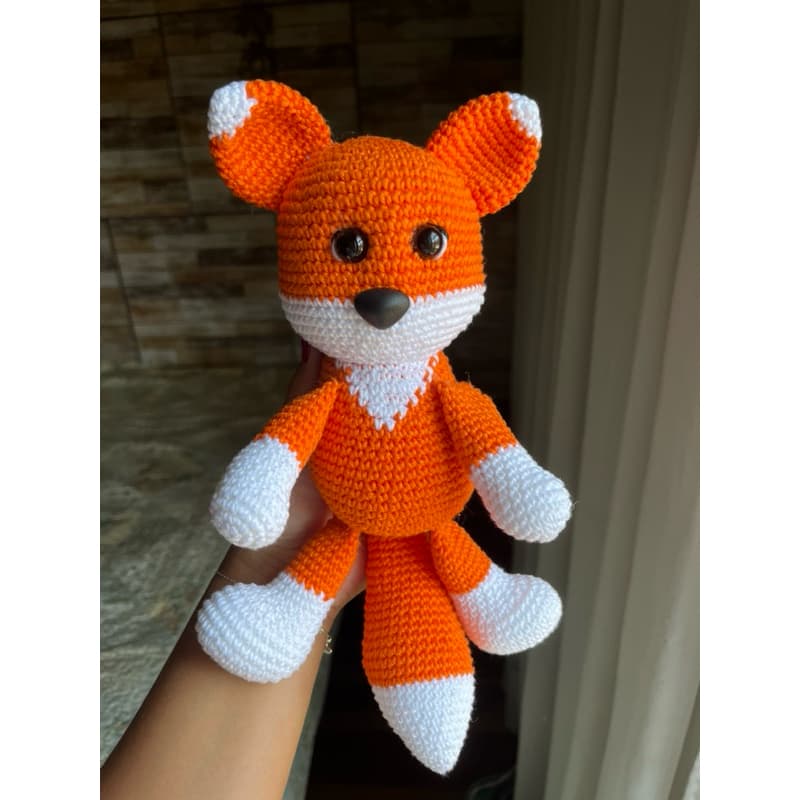 amigurumi raposa pequeno príncipe decoração raposinha