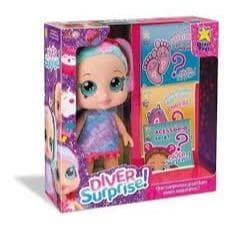 Boneca Diver Surprise Baby Mama E Chora Com Chupeta