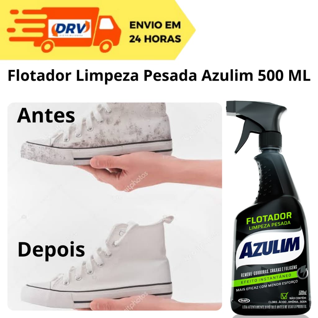 Flotador Limpeza Pesada Azulim 500 ML - Flotador para Limpeza - Flotador