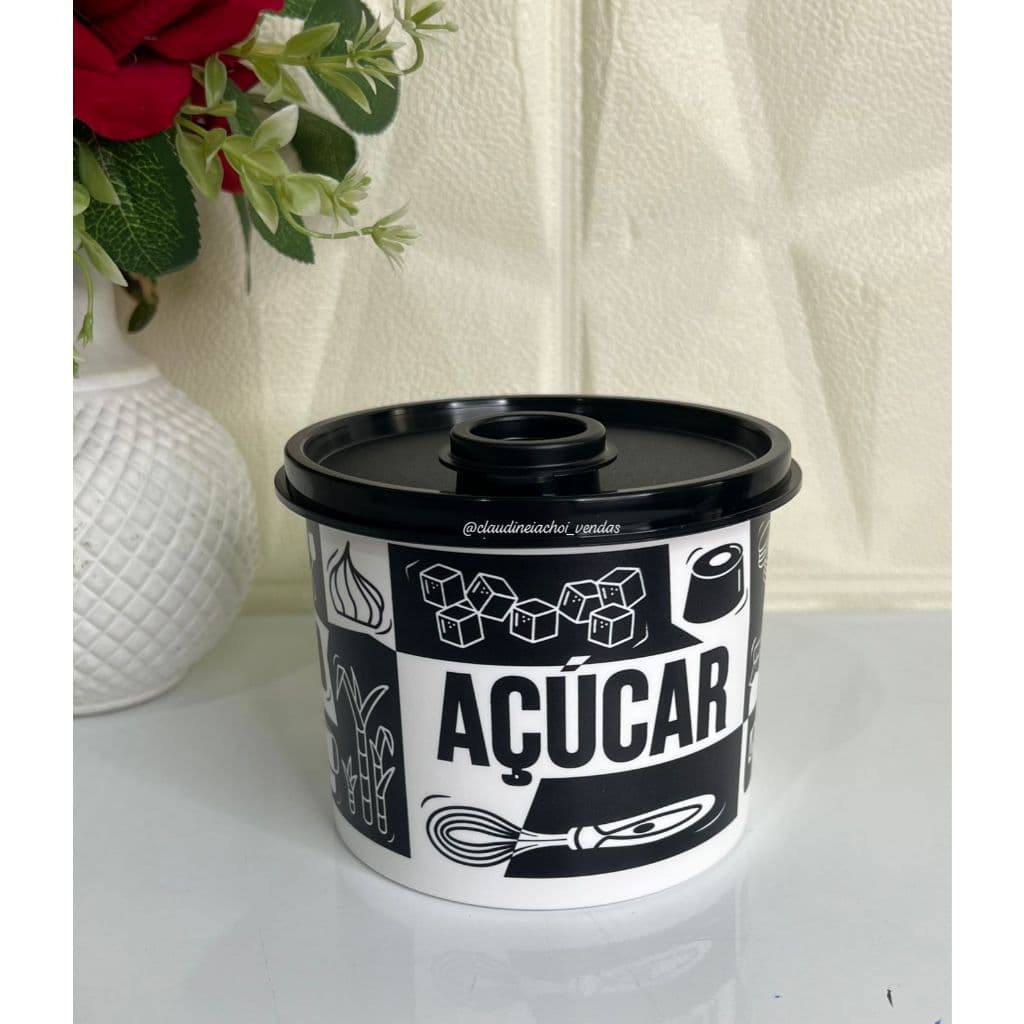 TUPPER REDONDINHA COM BICO DOSADOR ACUCAR POPBOX 400G