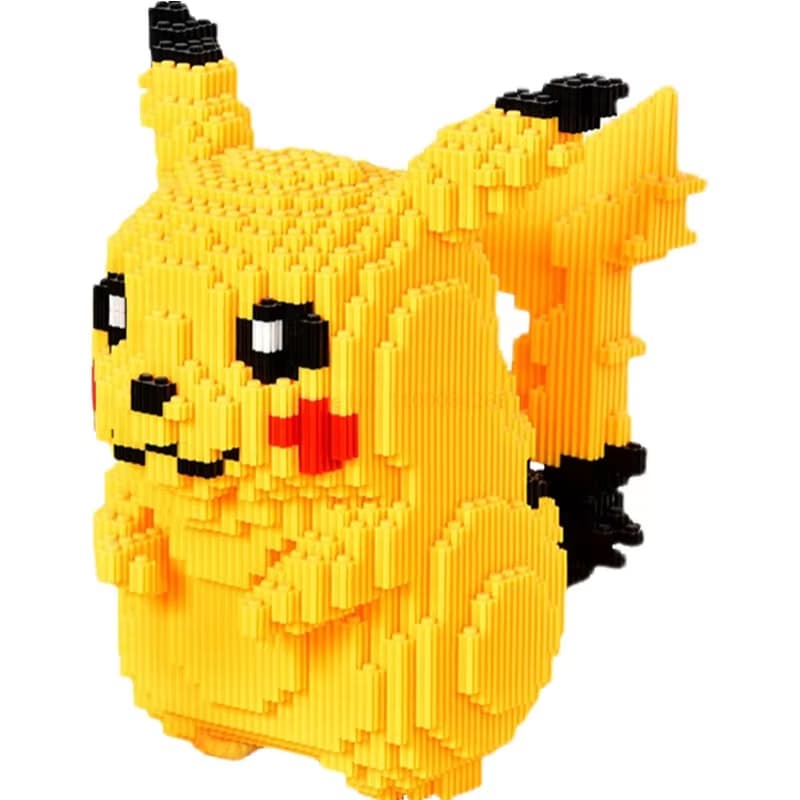 Pikachu Pokémon Blocos De Montar 5210 Peças 21cm