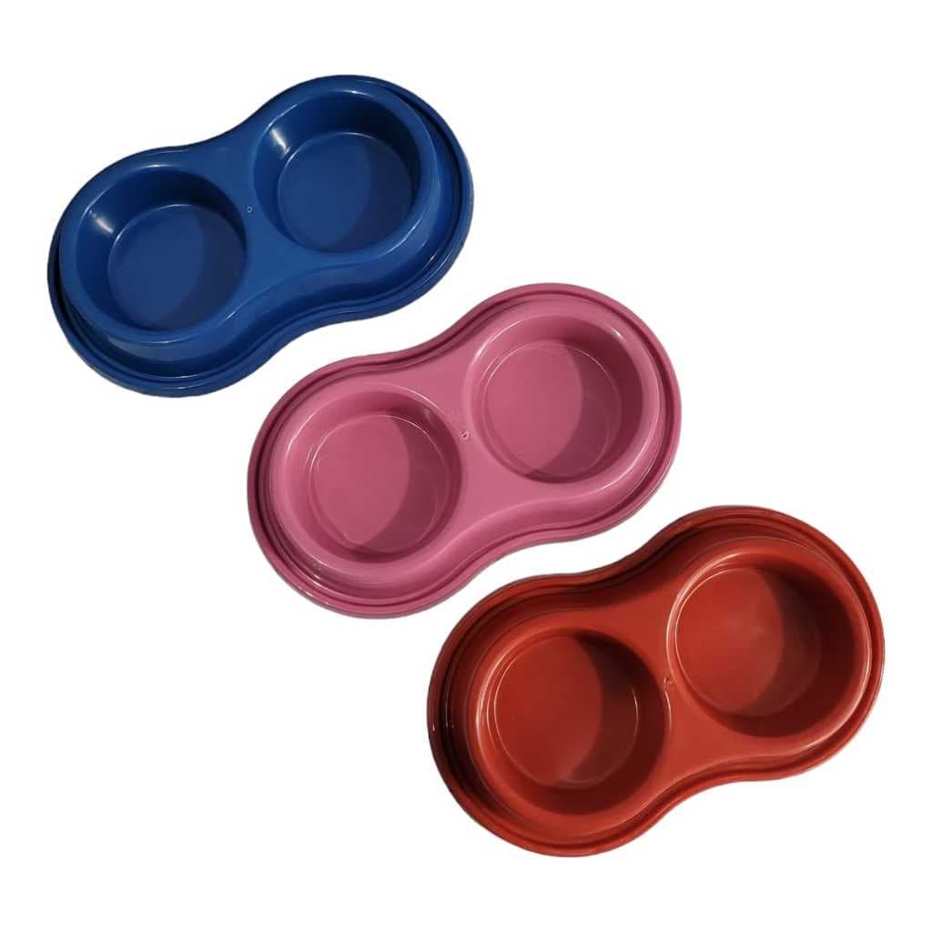 Comedouro Bebedouro Duplo Anti-Formigas Cão Gato