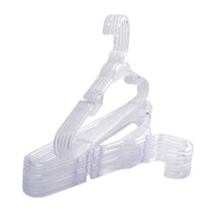 KIT CABIDE INFANTIL BEBE ACRILICO CRISTAL - CABIDES PARA ROUPAS