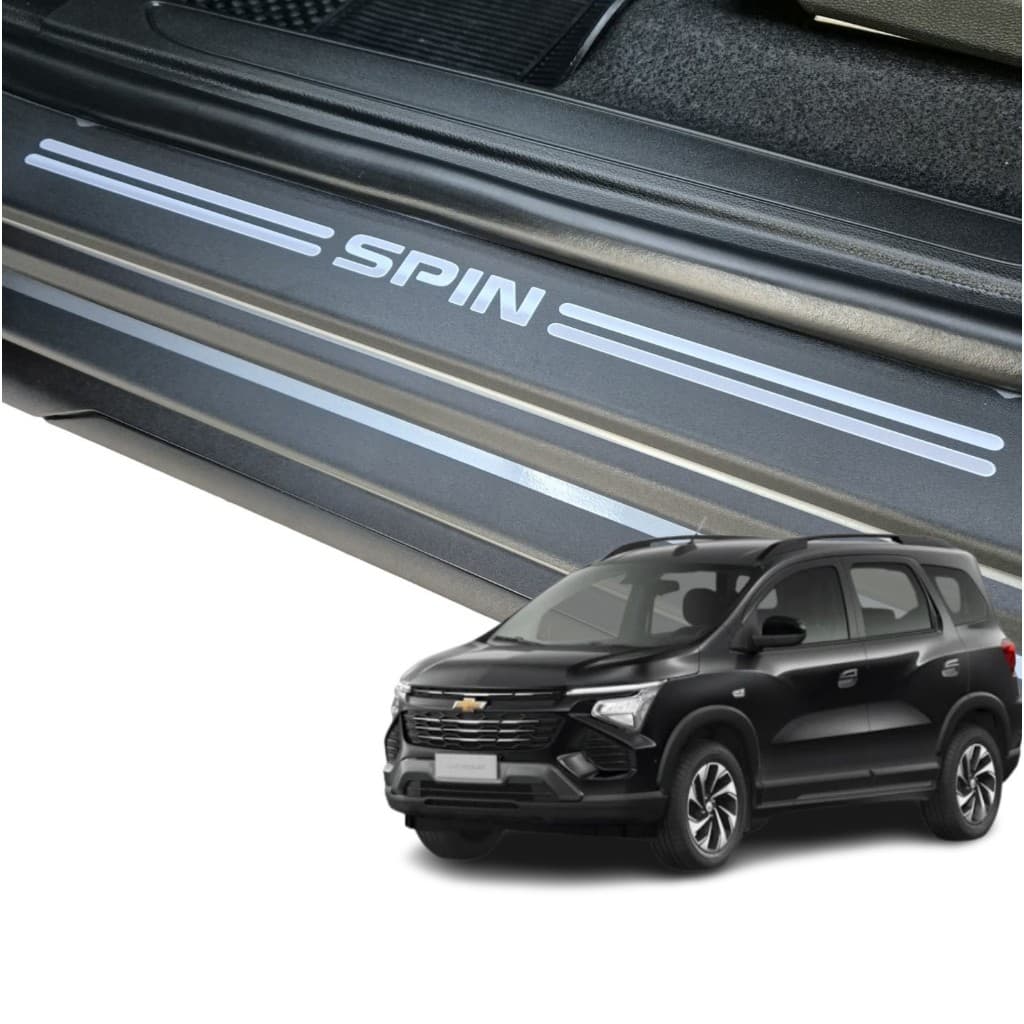 Kit Spin 2025 Soleiras Super Protetora 3.0 + Soleira Da Mala Acessórios para Carro MRMAGOO