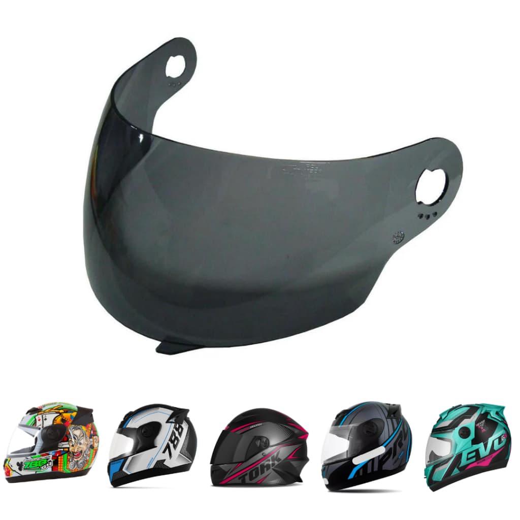 Viseira Fumê Preta Pro Tork Liberty Evolution 788 G1 A G8 1728F