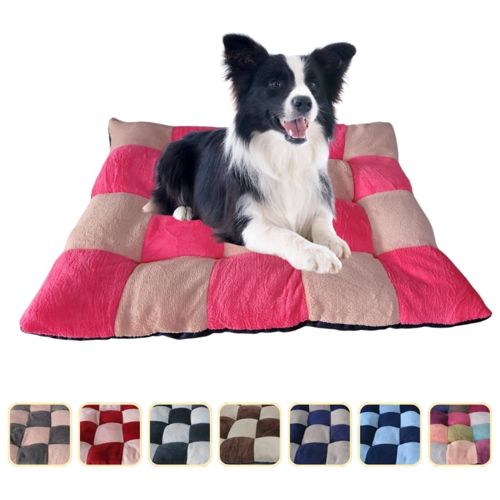 Almofada Quadriculada 50x60 Caminha Para Cachorro e Gato Alta Qualidade e Conforto