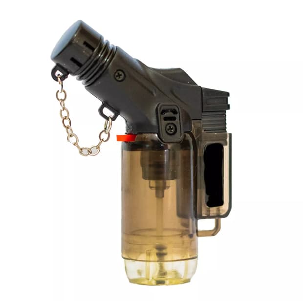 Mini Maçarico de bolso Recarregável Ultra Chama 1300 Graus do Chefe