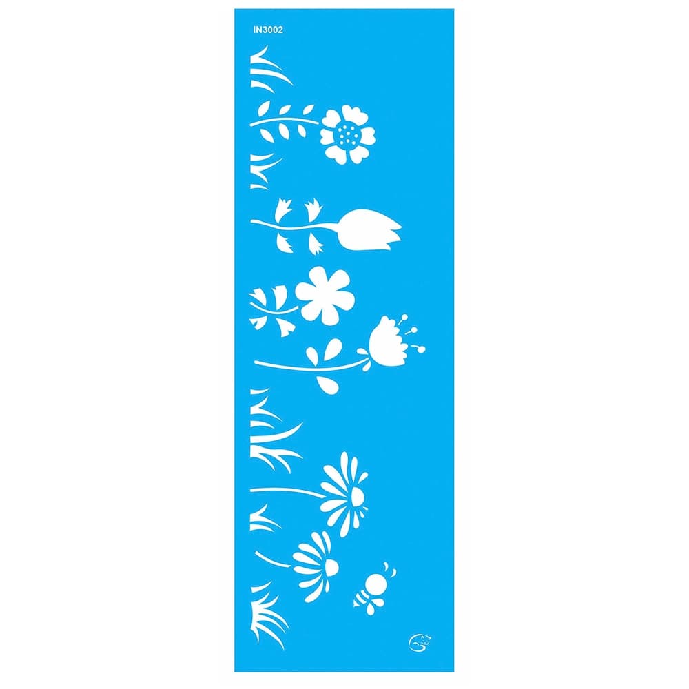 IN3002 - Barrado Jardim - 10x30 - Stencil Gatas Arteiras