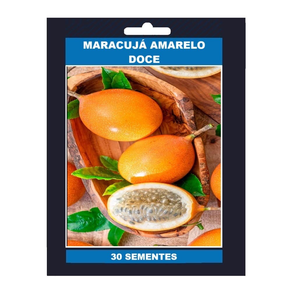 30 Sementes de Maracujá Doce Gigante
