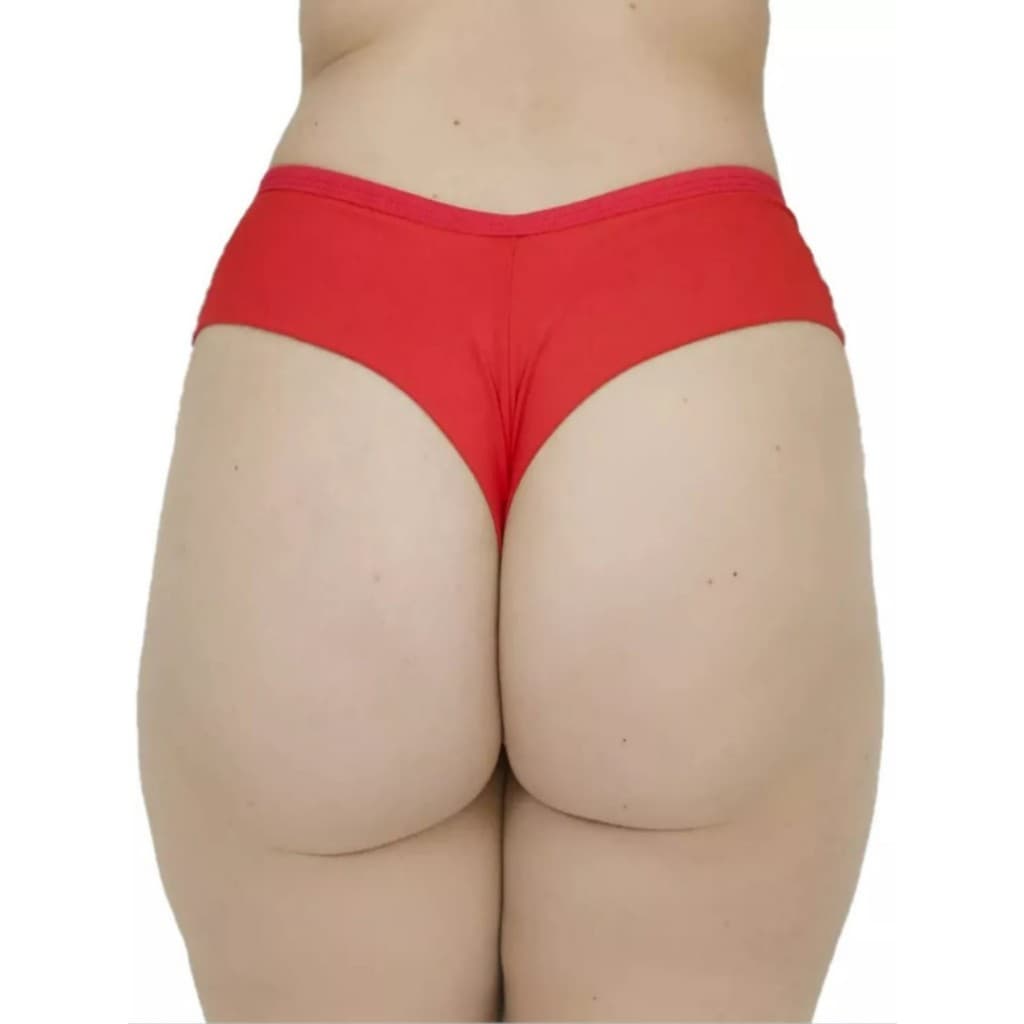 10 Calcinha Plus Size Fio Duplo Calçola Lateral Larga Ref: Flávia