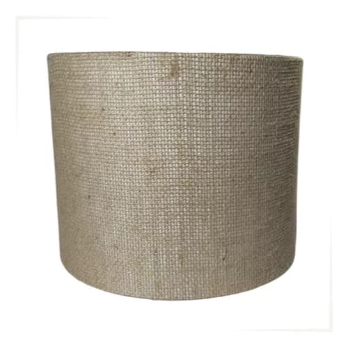 Cúpula Para Abajur Luminária Tecido 30x30x30 Cm Cor: Juta E27